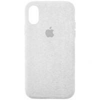 Чехол ALCANTARA Case Full для Apple iPhone X / XS (5.8'') Білий (22132)