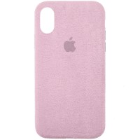 Чехол ALCANTARA Case Full для Apple iPhone XR (6.1'') Рожевий (11390)