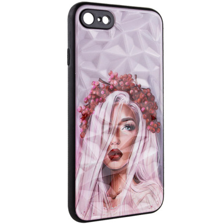 TPU+PC чохол Prisma Ladies для Apple iPhone 7 / 8 / SE (2020) (4.7'') С рисунком (36965)