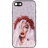 TPU+PC чохол Prisma Ladies для Apple iPhone 7 / 8 / SE (2020) (4.7'') С рисунком (36965)