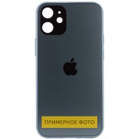 TPU+Glass чехол GLOSSY Logo Full camera для Apple iPhone 7 plus / 8 plus (5.5'') Зелёный (11404)