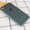 TPU+Glass чехол GLOSSY Logo Full camera для Apple iPhone XR (6.1'') Зелёный (12725)