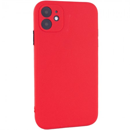 Чехол TPU Square Full Camera для Apple iPhone 11 (6.1'') Червоний (11461)