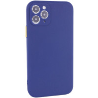 Чехол TPU Square Full Camera для Apple iPhone 11 Pro Max (6.5'') Синій (11470)