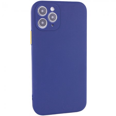 Чехол TPU Square Full Camera для Apple iPhone 11 Pro Max (6.5'') Синий (11470)