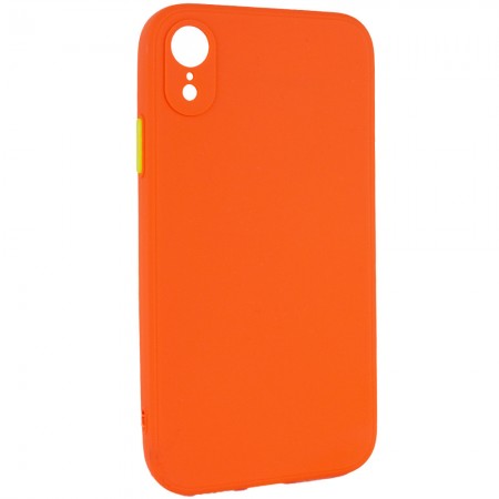 Чехол TPU Square Full Camera для Apple iPhone XR (6.1'') Оранжевый (11477)