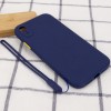 Чехол TPU Square Full Camera для Apple iPhone XR (6.1'') Синій (11478)