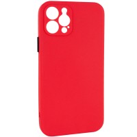 Чехол TPU Square Full Camera для Apple iPhone 12 Pro (6.1'') Червоний (11474)