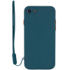 Чехол TPU Square Full Camera для Apple iPhone 7 / 8 / SE (2020) (4.7'') Зелений (11495)
