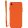 Чехол TPU Square Full Camera для Apple iPhone 7 / 8 / SE (2020) (4.7'') Оранжевый (11492)