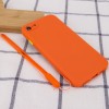 Чехол TPU Square Full Camera для Apple iPhone 7 / 8 / SE (2020) (4.7'') Оранжевый (11492)