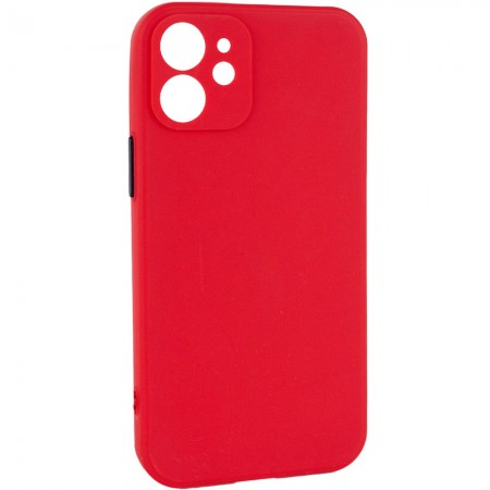 Чехол TPU Square Full Camera для Apple iPhone 12 mini (5.4'') Красный (11482)