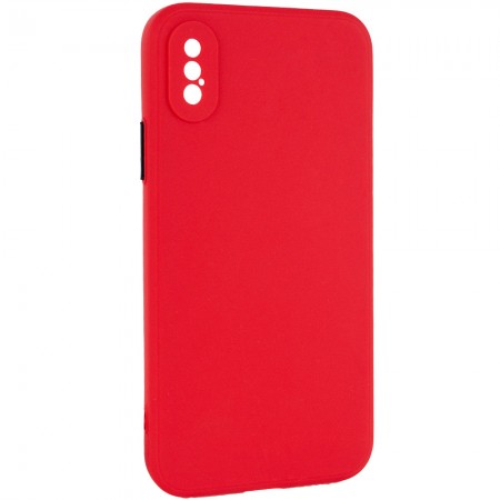Чехол TPU Square Full Camera для Apple iPhone XS Max (6.5'') Красный (11512)