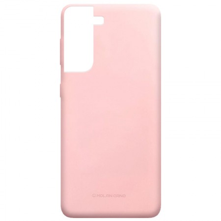 TPU чехол Molan Cano Smooth для Samsung Galaxy S21+ Розовый (12730)