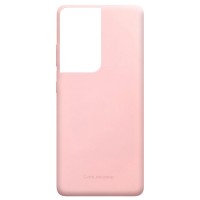 TPU чехол Molan Cano Smooth для Samsung Galaxy S21 Ultra Рожевий (12733)