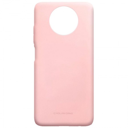 TPU чехол Molan Cano Smooth для Xiaomi Redmi Note 9 5G / Note 9T Розовый (12743)