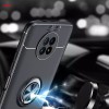 TPU чехол Deen ColorRing под магнитный держатель (opp) для Xiaomi Redmi Note 9 5G / Note 9T Черный (11577)