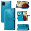 Кожаный чехол (книжка) Art Case с визитницей для Samsung Galaxy A12 Синий (13237)