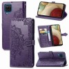Кожаный чехол (книжка) Art Case с визитницей для Samsung Galaxy A12 Фіолетовий (13238)
