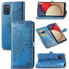 Кожаный чехол (книжка) Art Case с визитницей для Samsung Galaxy A02s Синий (13228)
