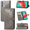 Кожаный чехол (книжка) Art Case с визитницей для Samsung Galaxy A72 4G / A72 5G Серый (31025)