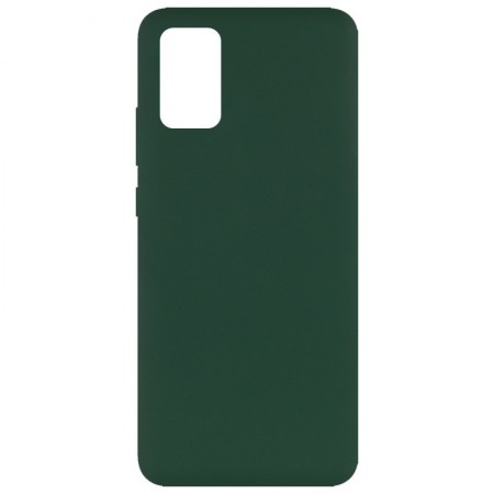 Чехол Silicone Cover Full without Logo (A) для Samsung Galaxy A02s Зелений (15262)