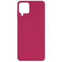 Чехол Silicone Cover Full without Logo (A) для Samsung Galaxy A12 Красный (15272)