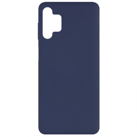 Чехол Silicone Cover Full without Logo (A) для Samsung Galaxy A32 5G Синий (11634)