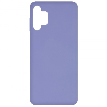 Чехол Silicone Cover Full without Logo (A) для Samsung Galaxy A32 5G Сиреневый (11630)