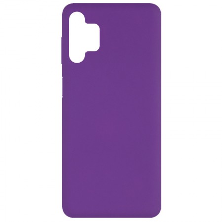 Чехол Silicone Cover Full without Logo (A) для Samsung Galaxy A32 5G Фиолетовый (11631)