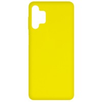Чехол Silicone Cover Full without Logo (A) для Samsung Galaxy A32 5G Жовтий (11637)