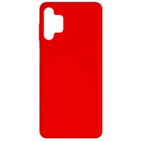 Чехол Silicone Cover Full without Logo (A) для Samsung Galaxy A32 5G Червоний (11635)