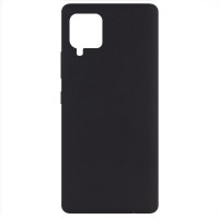 Чехол Silicone Cover Full without Logo (A) для Samsung Galaxy A42 5G Чорний (11641)