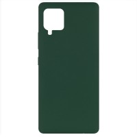 Чехол Silicone Cover Full without Logo (A) для Samsung Galaxy A42 5G Зелений (11648)