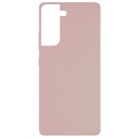 Чехол Silicone Cover Full without Logo (A) для Samsung Galaxy S21 Рожевий (11670)