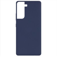 Чехол Silicone Cover Full without Logo (A) для Samsung Galaxy S21 Синій (11671)