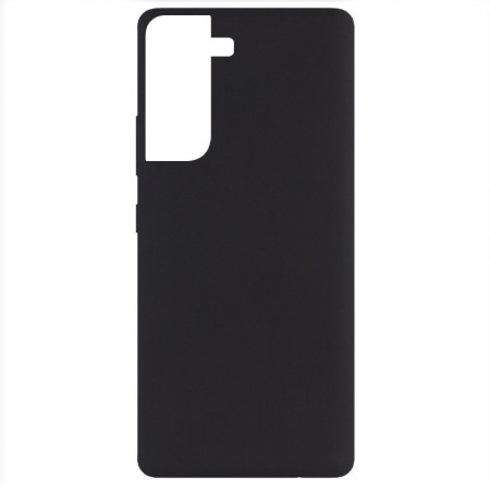 Чехол Silicone Cover Full without Logo (A) для Samsung Galaxy S21+ Чорний (11679)