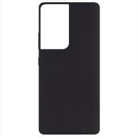 Чехол Silicone Cover Full without Logo (A) для Samsung Galaxy S21 Ultra Черный (11674)