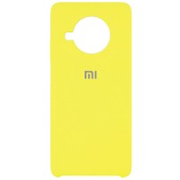 Чехол Silicone Cover (AAA) для Xiaomi Mi 10T Lite / Redmi Note 9 Pro 5G Желтый (11696)