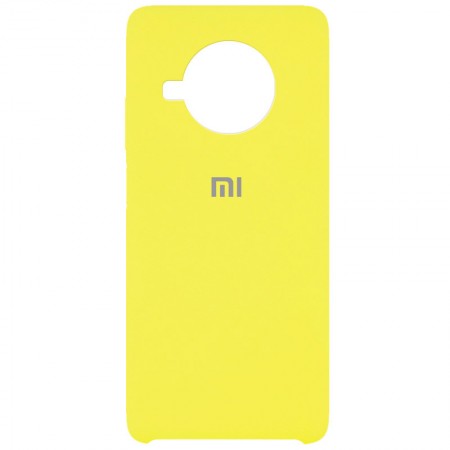 Чехол Silicone Cover (AAA) для Xiaomi Mi 10T Lite / Redmi Note 9 Pro 5G Жовтий (11696)
