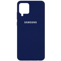 Чехол Silicone Cover Full Protective (AA) для Samsung Galaxy A42 5G Синій (11699)