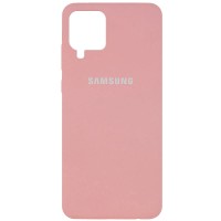 Чехол Silicone Cover Full Protective (AA) для Samsung Galaxy A42 5G Рожевий (11707)