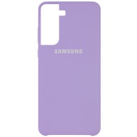 Чехол Silicone Cover (AA) для Samsung Galaxy S21 Бузковий (11710)