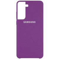 Чехол Silicone Cover (AA) для Samsung Galaxy S21 Фіолетовий (11708)