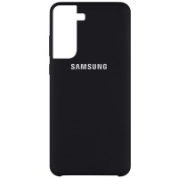 Чехол Silicone Cover (AA) для Samsung Galaxy S21 Чорний (11709)