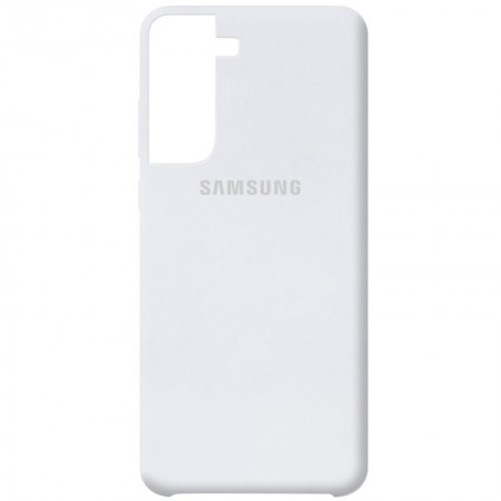 Чехол Silicone Cover (AA) для Samsung Galaxy S21+ Білий (11736)