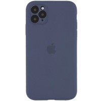 Чехол Silicone Case Full Camera Protective (AA) для Apple iPhone 12 (6.1'') Сірий (11740)