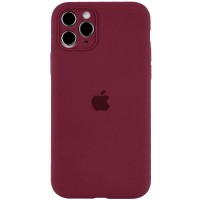 Чехол Silicone Case Full Camera Protective (AA) для Apple iPhone 12 (6.1'') Червоний (11757)