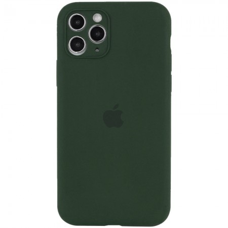 Чехол Silicone Case Full Camera Protective (AA) для Apple iPhone 12 (6.1'') Зелёный (11748)