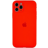 Чехол Silicone Case Full Camera Protective (AA) для Apple iPhone 12 (6.1'') Червоний (11754)